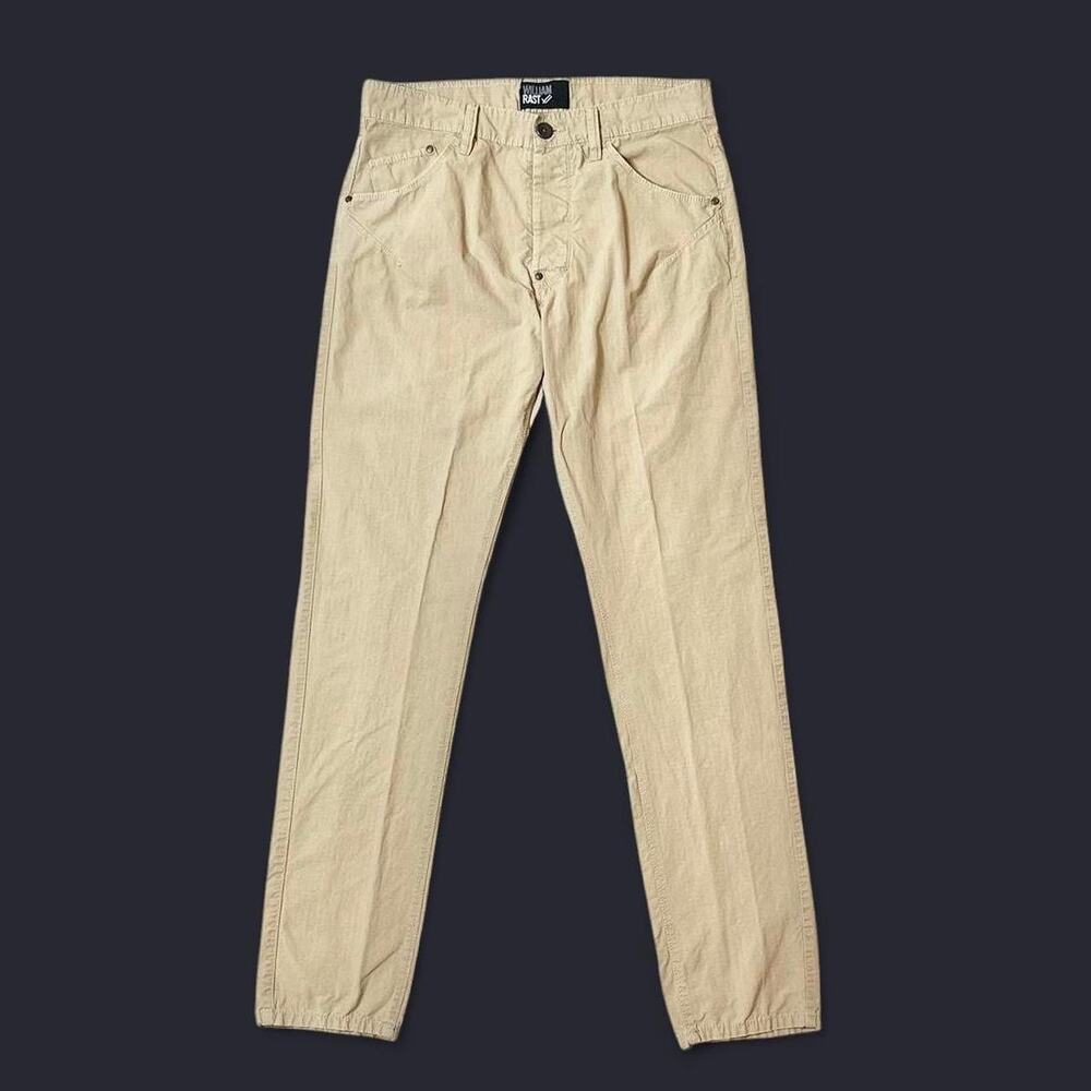 William Rast Beige Ripstop Utility Pants 32x34 | Casual Streetwear Chino